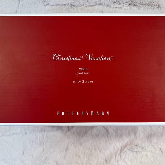 National Lampoons Christmas Vacation x Pottery Barn Mugs. Set of 2! Sold Out! - Picture 11 of 11